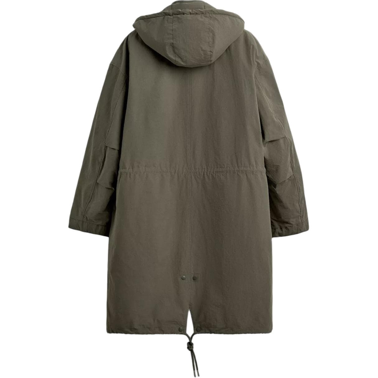 Куртка ZARA Khaki Мужской Parka - изображение 2
