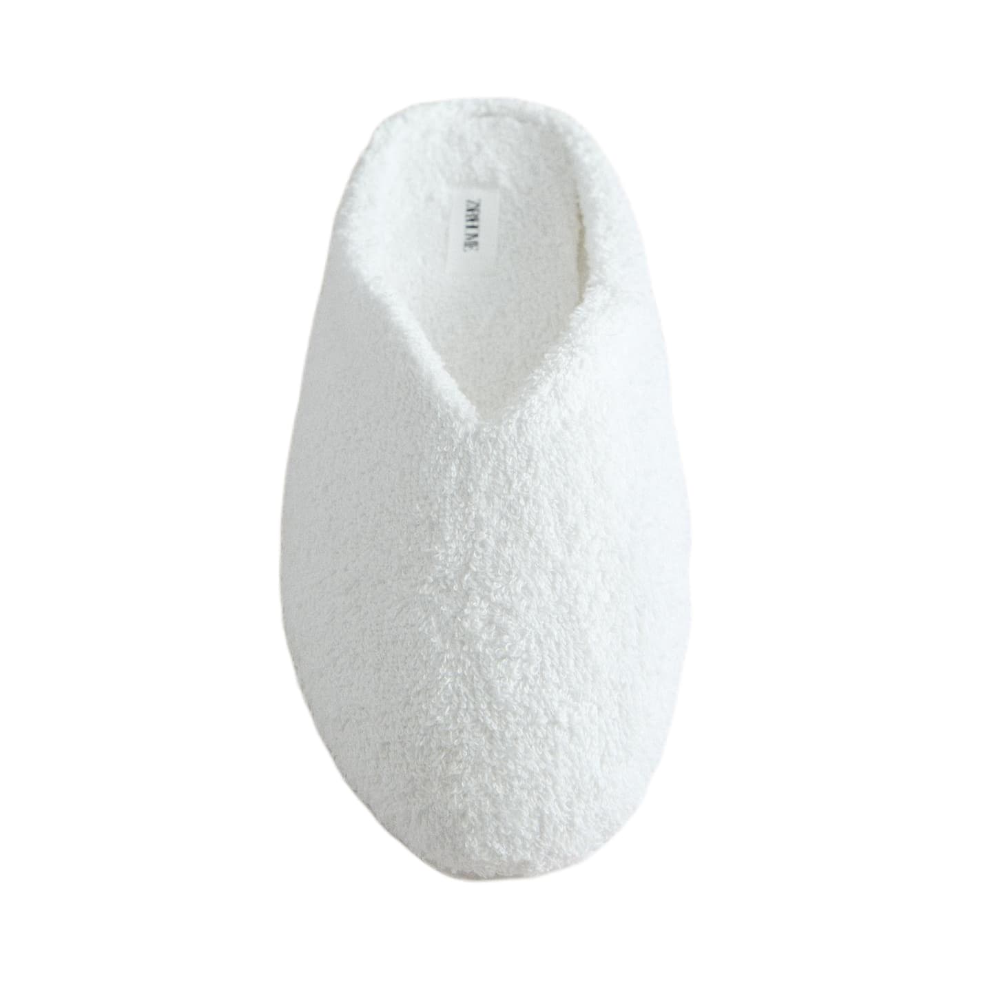 Сандалии ZARA Closed Slippers White Women's - изображение 5