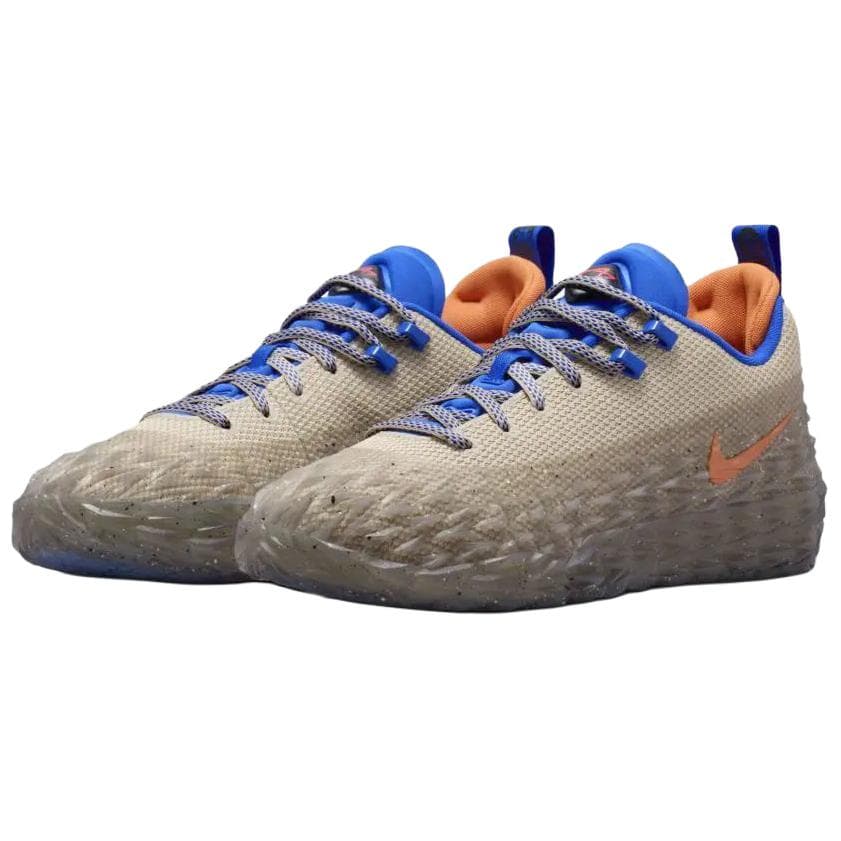 Кроссовки для баскетбола NIKE S.T. Charge Баскетбольные кроссовки Low Топ Светло-бежевый Серый Мужской - изображение 3