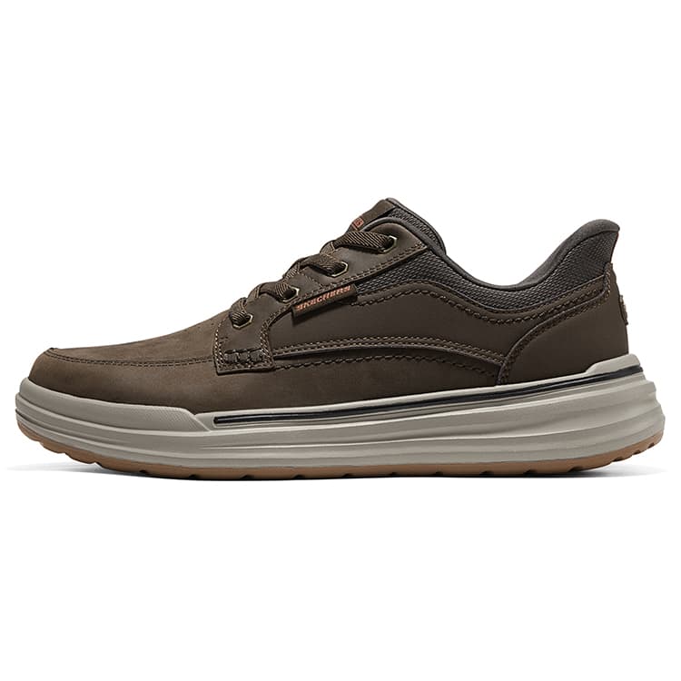 Кроссовки SKECHERS MENS USA STREET WEAR Повседневная обувь Низкий топ Темно-умбровый Мужской - изображение 1