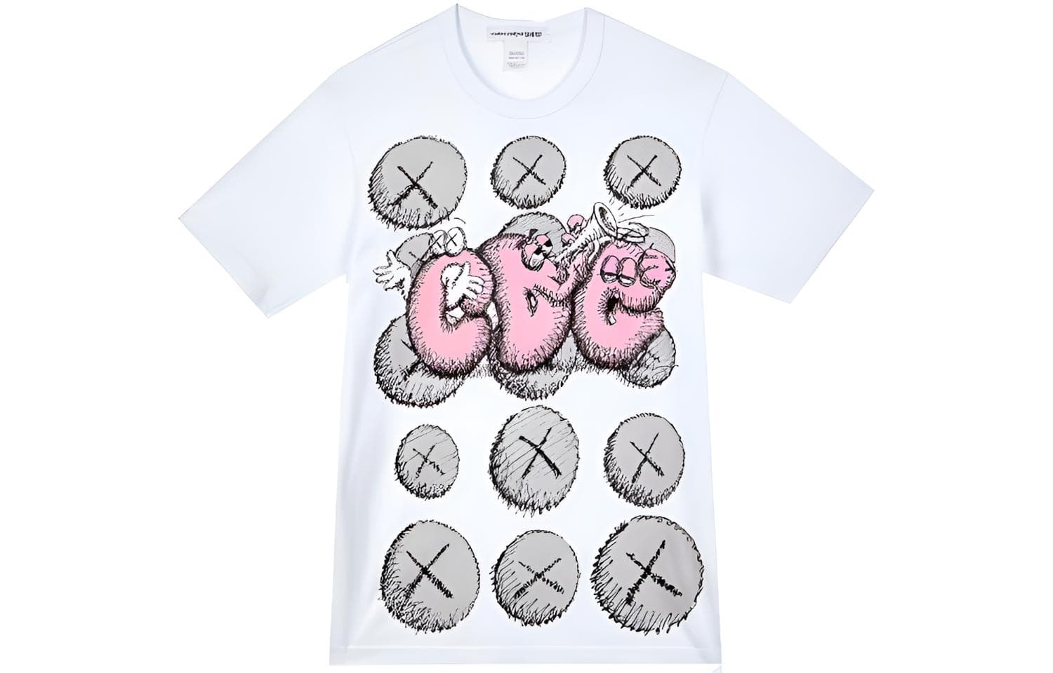 Футболка CDG x KAWS LogoT - изображение 1