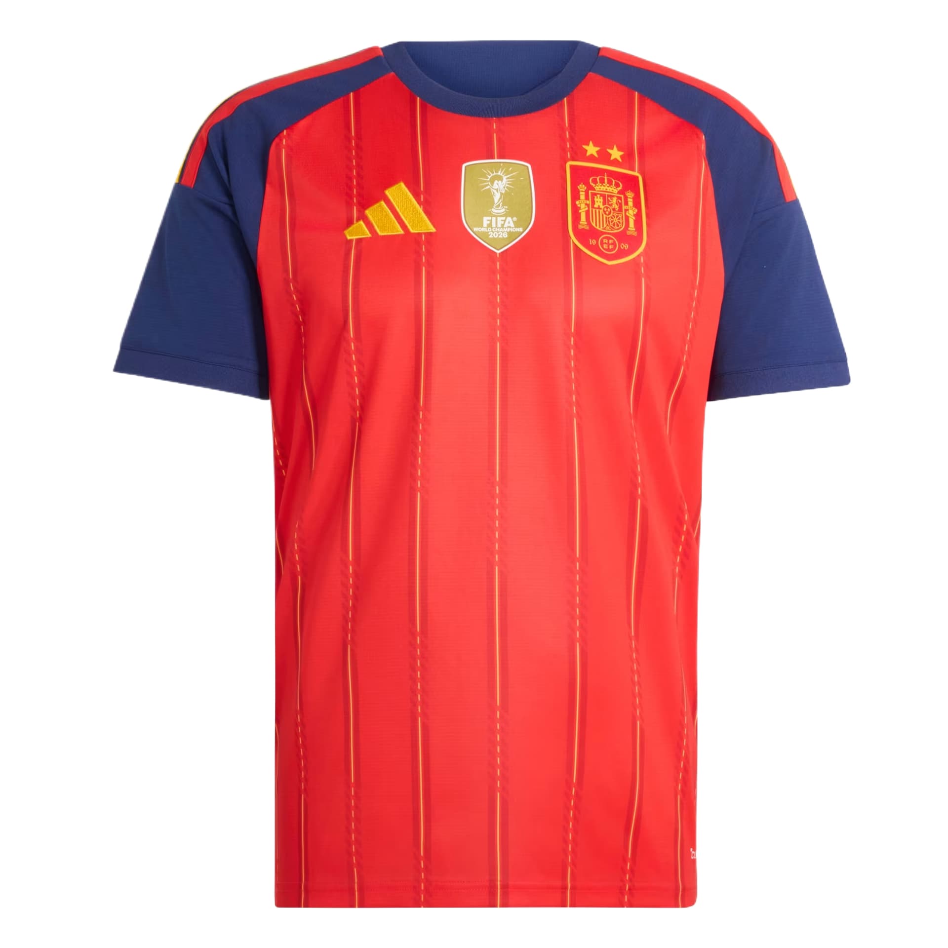 Adidas Ярко-красный Мужской Футбольные джерси - изображение 1