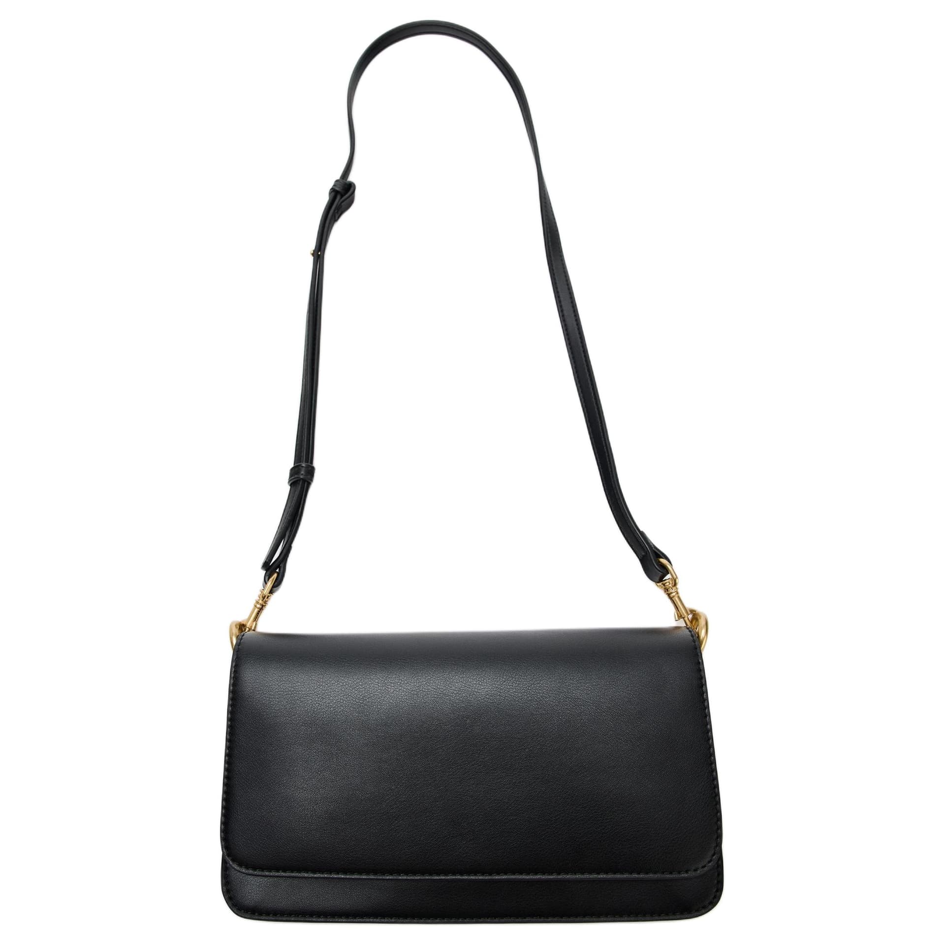 Мини-сумка ZARA Сумки через плечо Черные Женские - изображение 2