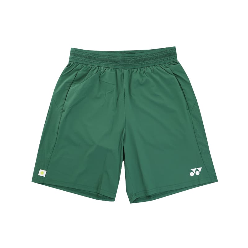 YONEX Листовой Зеленый Мужские Шорты для Бадминтона - изображение 1