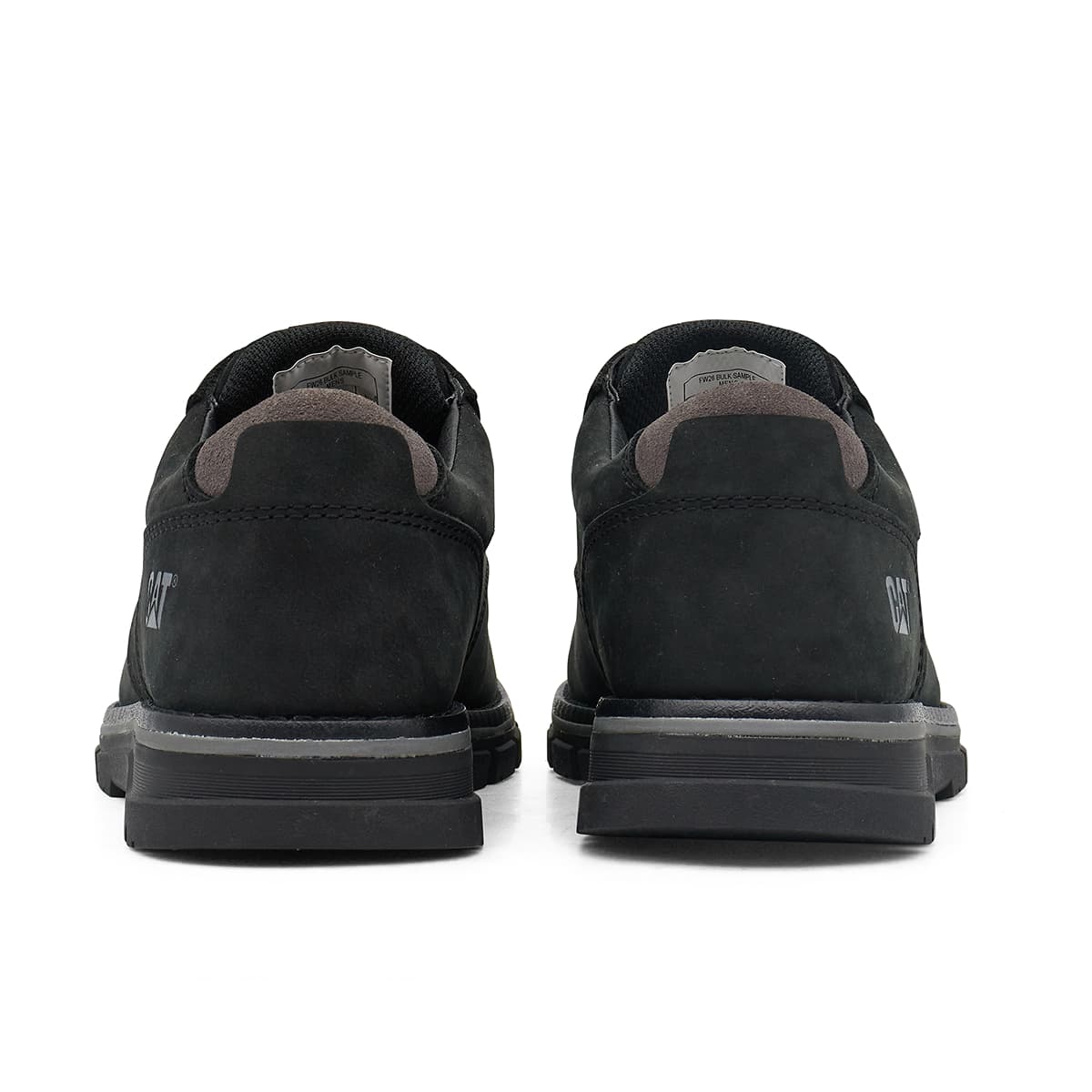 CAT Повседневные кожаные туфли Low Top Черные Мужские - изображение 3