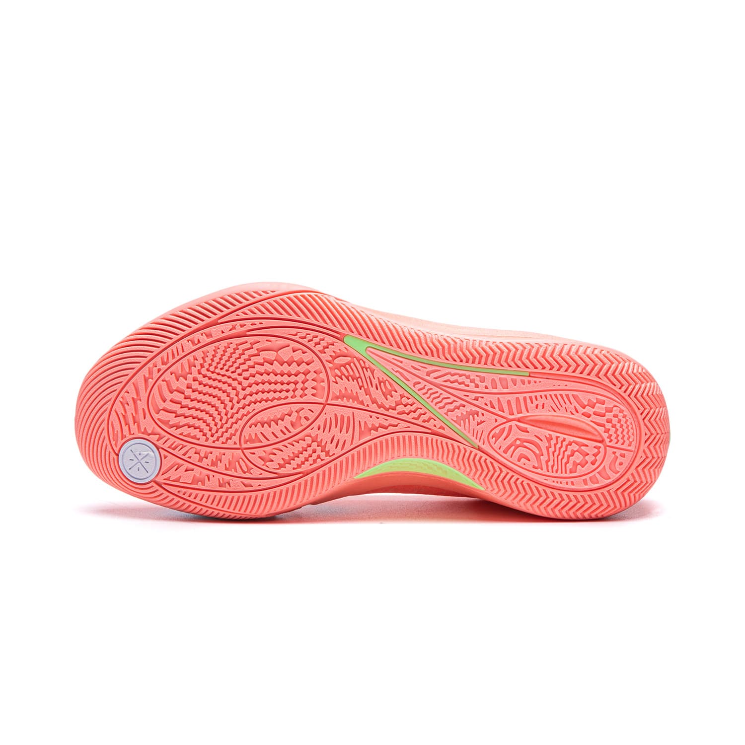 Кроссовки для баскетбола Li NING Wade All City 14 ENCORE Баскетбольные кроссовки Низкий Топ Неон Светло-розовый Оранжевый Мужской - изображение 5