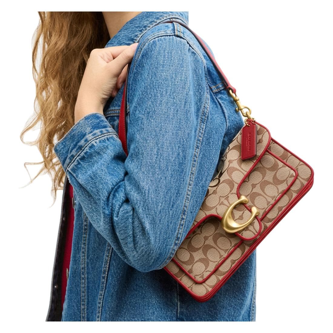 Мини-сумка Coach Tabby Сумки через плечо Женские - изображение 7