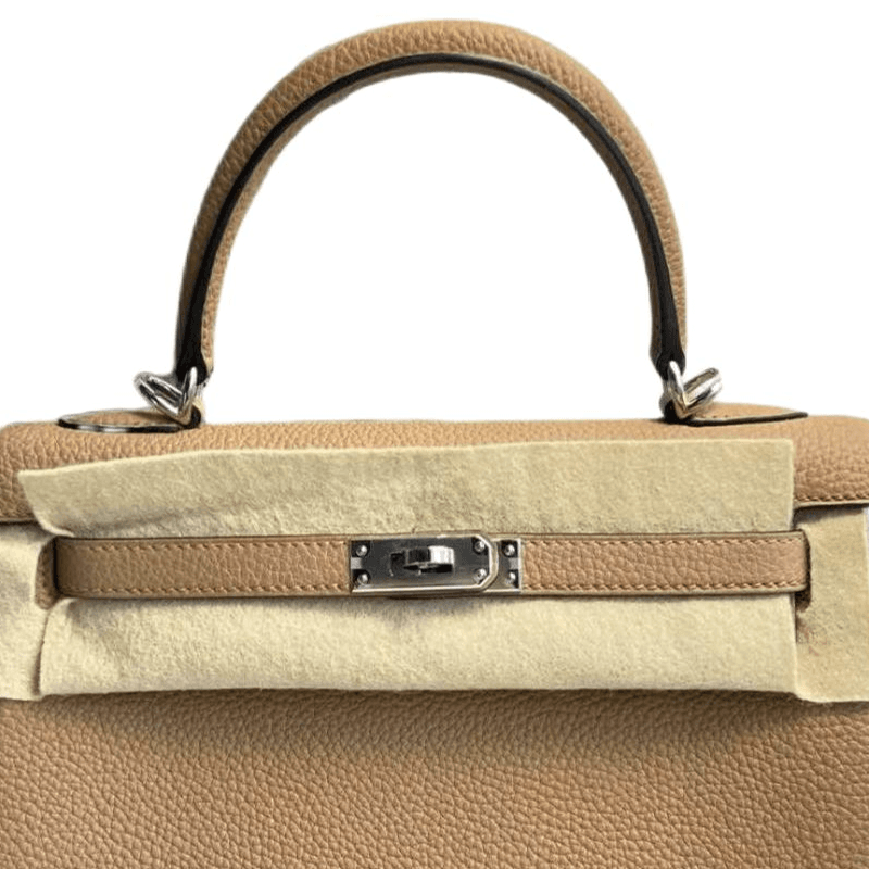 Сумка HERMES Kelly 25 Togo 25 0M Chai - изображение 2