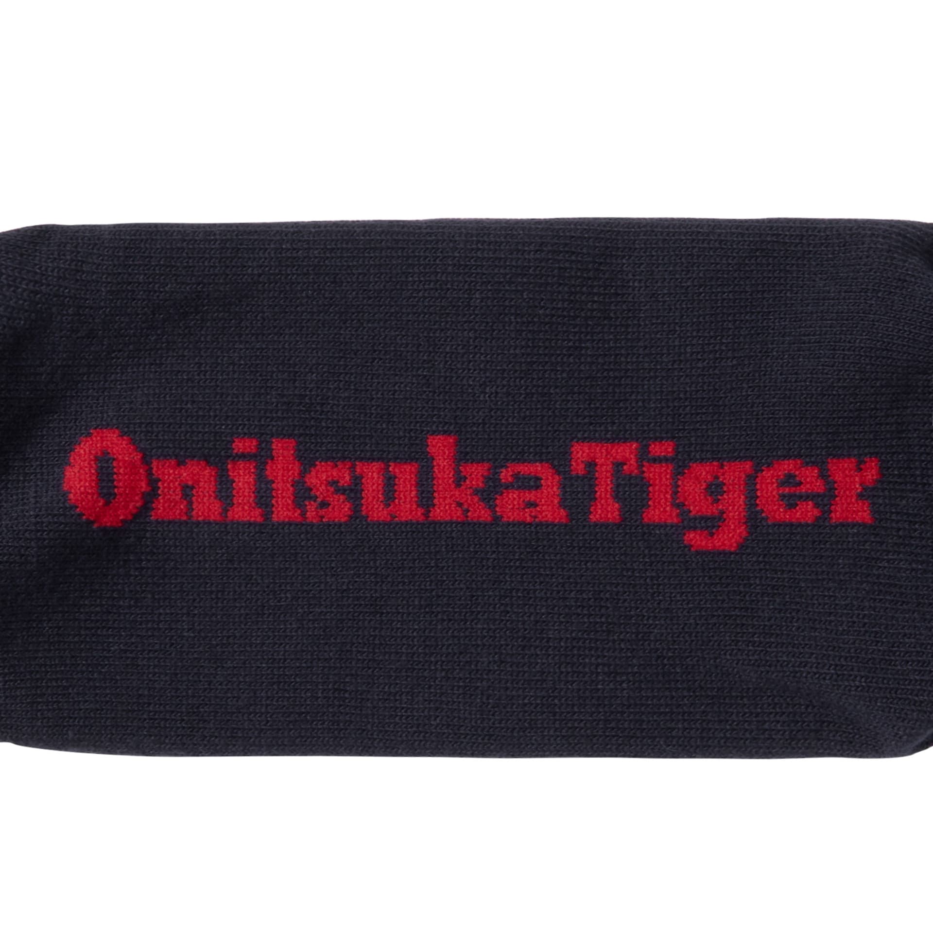 Носки Onitsuka Tiger Темно-синие Красные 1 упаковка Унисекс Носки Crew - изображение 4