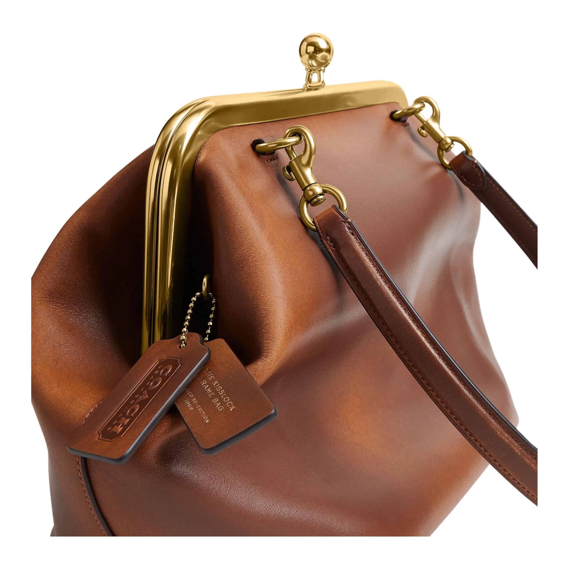 Мини-сумка COACH Kisslock Сумка через плечо Унисекс - изображение 5