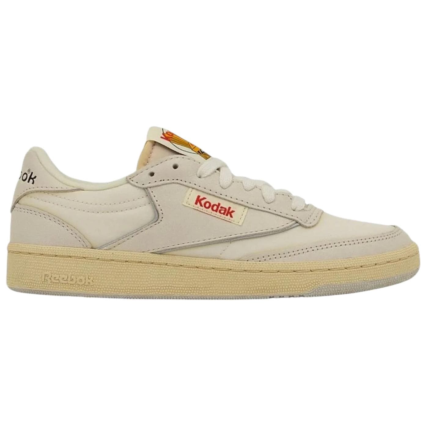 Кроссовки REEBOK x Kodak CLUB C 85 Скейтборд Обувь Унисекс Бежевый - изображение 2
