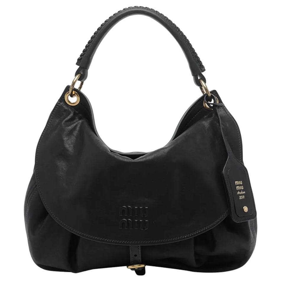 Мини-сумка MIU MIU Rendez-vous Logo - изображение 1