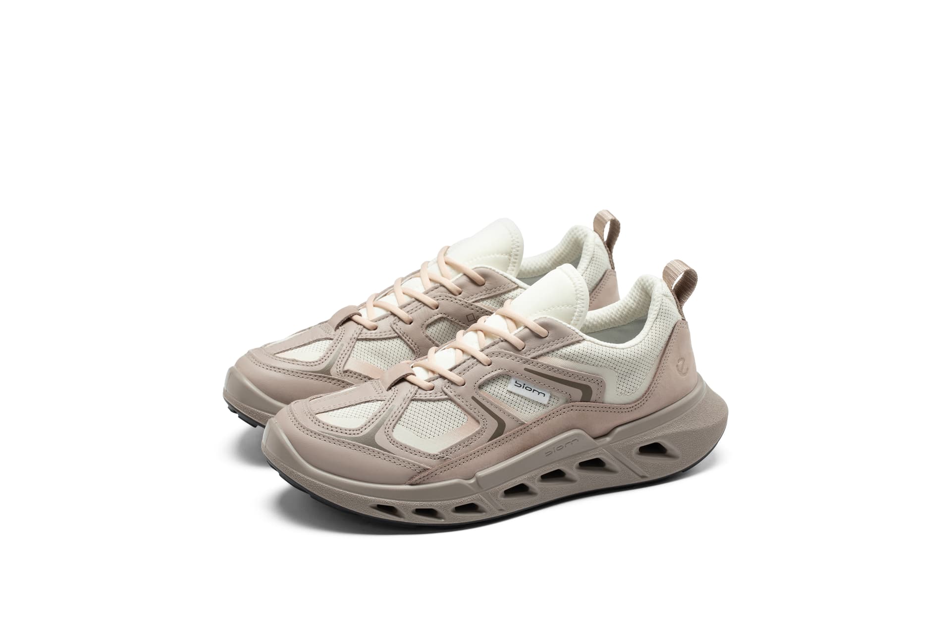 Кроссовки Ecco Biom 720 Повседневная обувь Low Топ Серо-розовый Женские - изображение 3