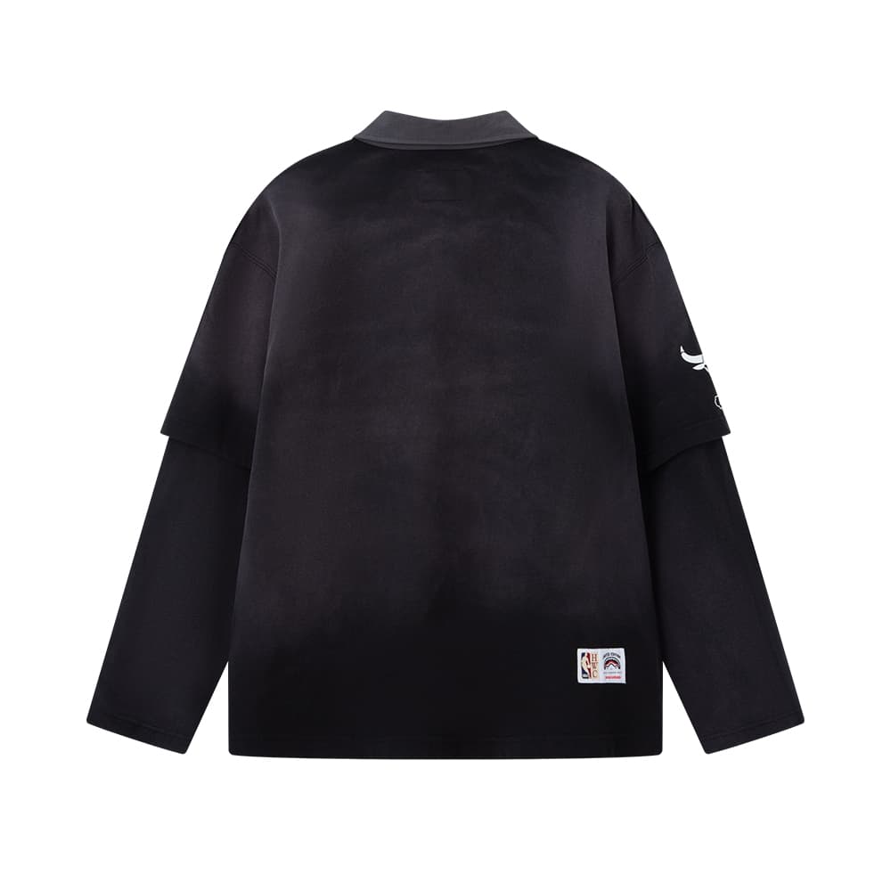 Поло SPRAYGROUND | NBA HWC Bulls Black Unisex Polo - изображение 2