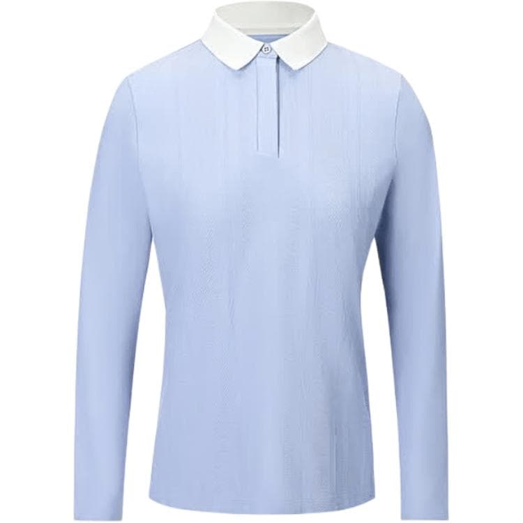 LI NING 1990 Wind Bell Blue Women's Polo - изображение 1