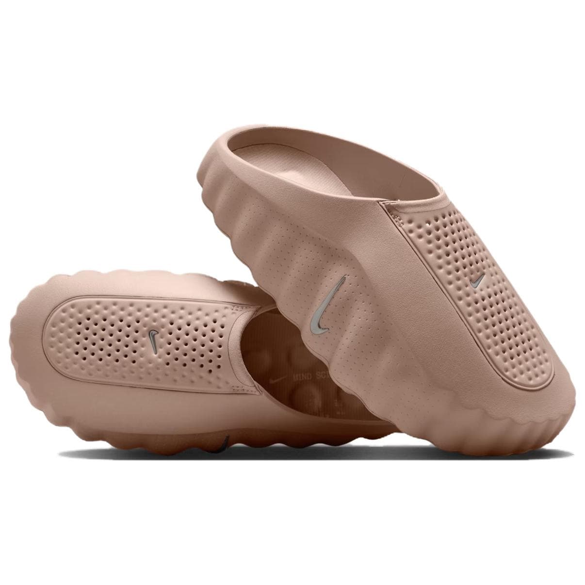 Сандалии NIKE Mind 001 Закрытые тапочки Освежающий вариант Нежно-розовый Мужской - изображение 4