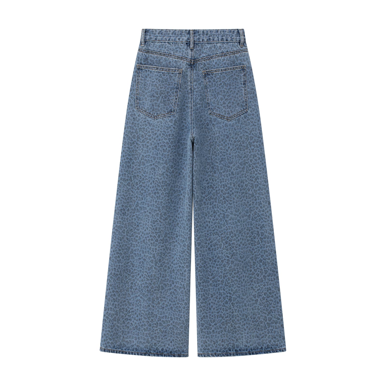 Джинсы CLIMAX VISION Denim Leopard Print Women's Jeans CLIMAX VISION Деним с леопардовым принтом женские джинсы - изображение 2