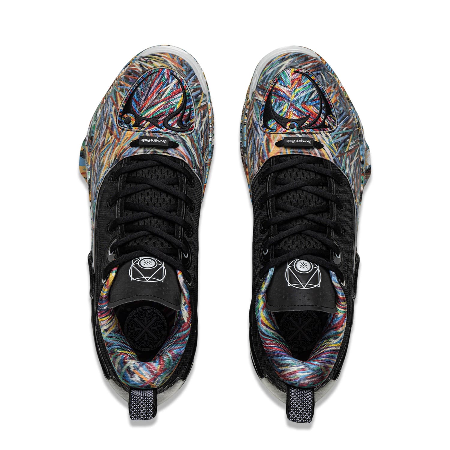 Кроссовки для баскетбола Li NING WOW12 Баскетбольные кроссовки Low Топ Черный Мужской - изображение 5