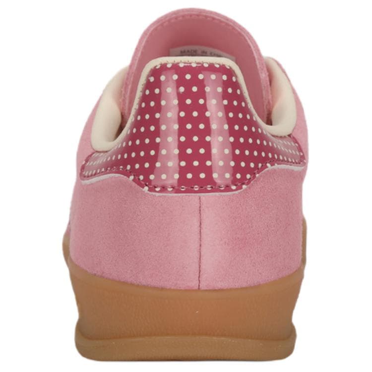 Кроссовки Adidas Originals GAZELLE INDOOR Кеды немецкой армии (GAT) Низкий Топ Розовый Женские - изображение 4