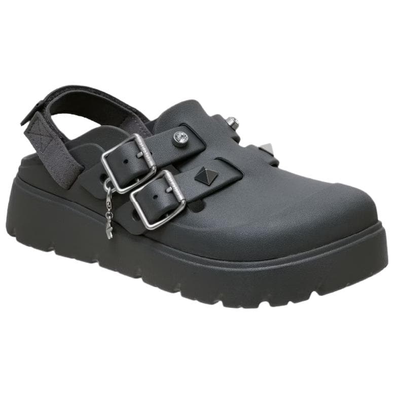 Сандалии Crocs Закрытые тапочки черные женские - изображение 3