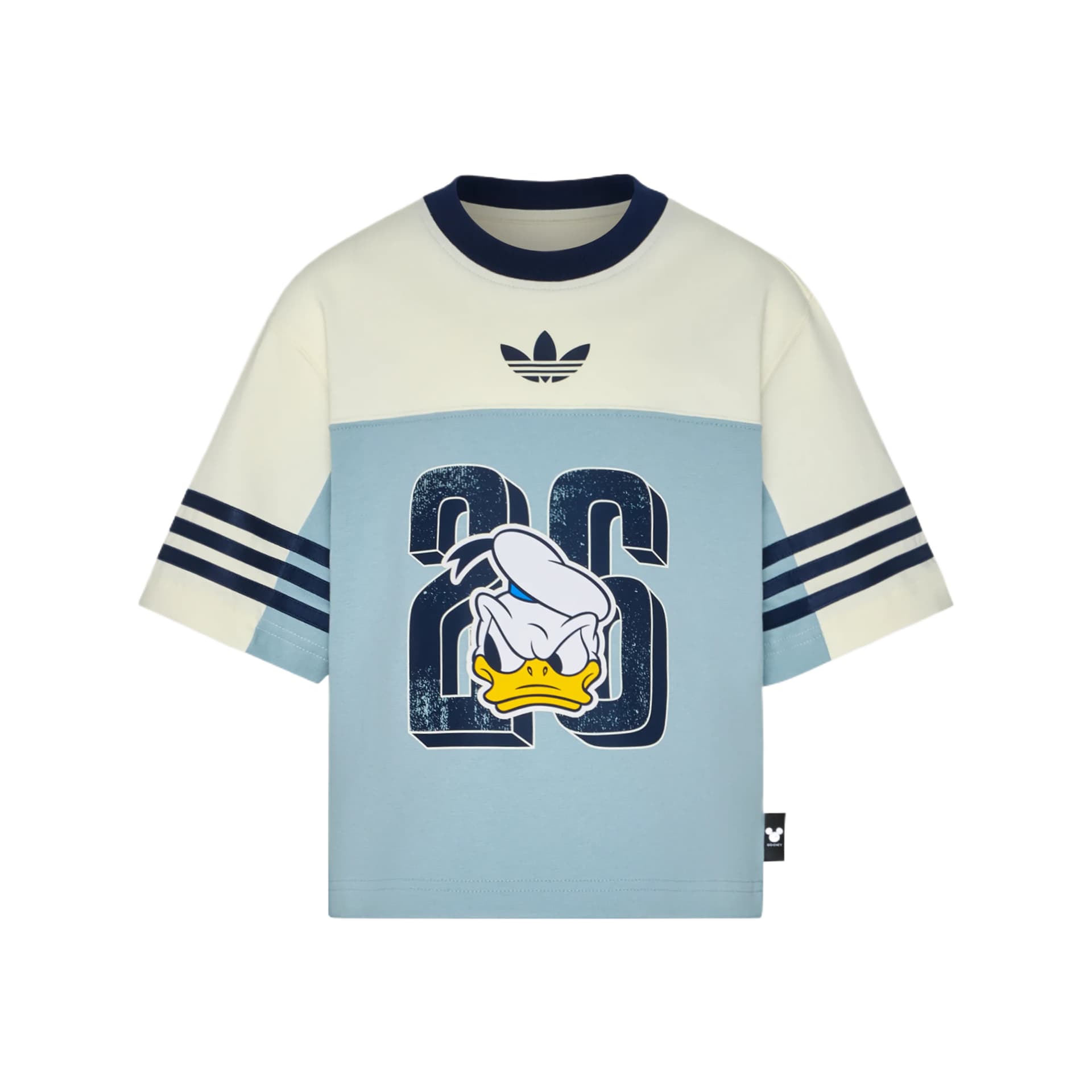 Футболка Adidas Originals Айвори Белый Серый Детские Футболки - изображение 1