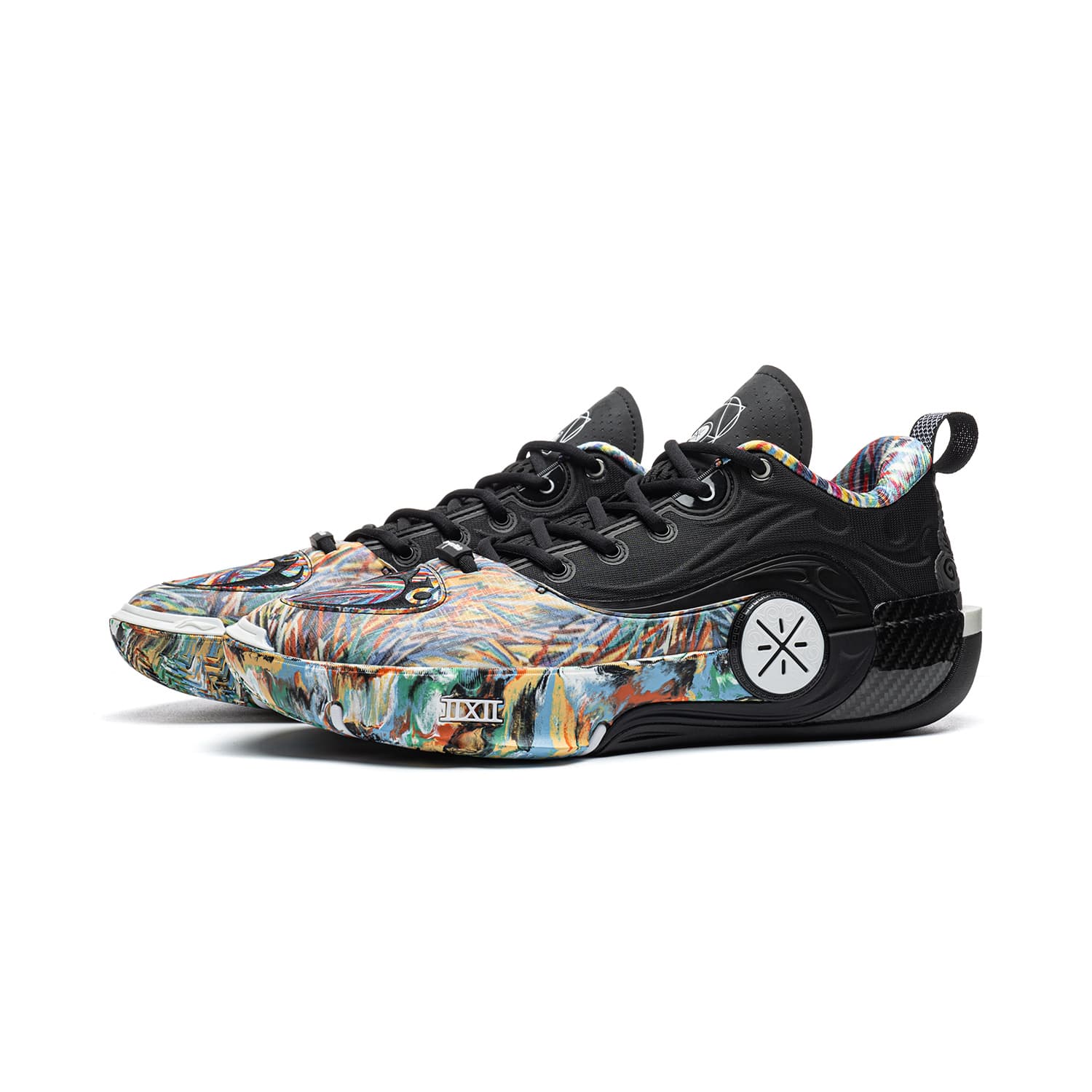 Кроссовки для баскетбола Li NING WOW12 Баскетбольные кроссовки Low Топ Черный Мужской - изображение 4