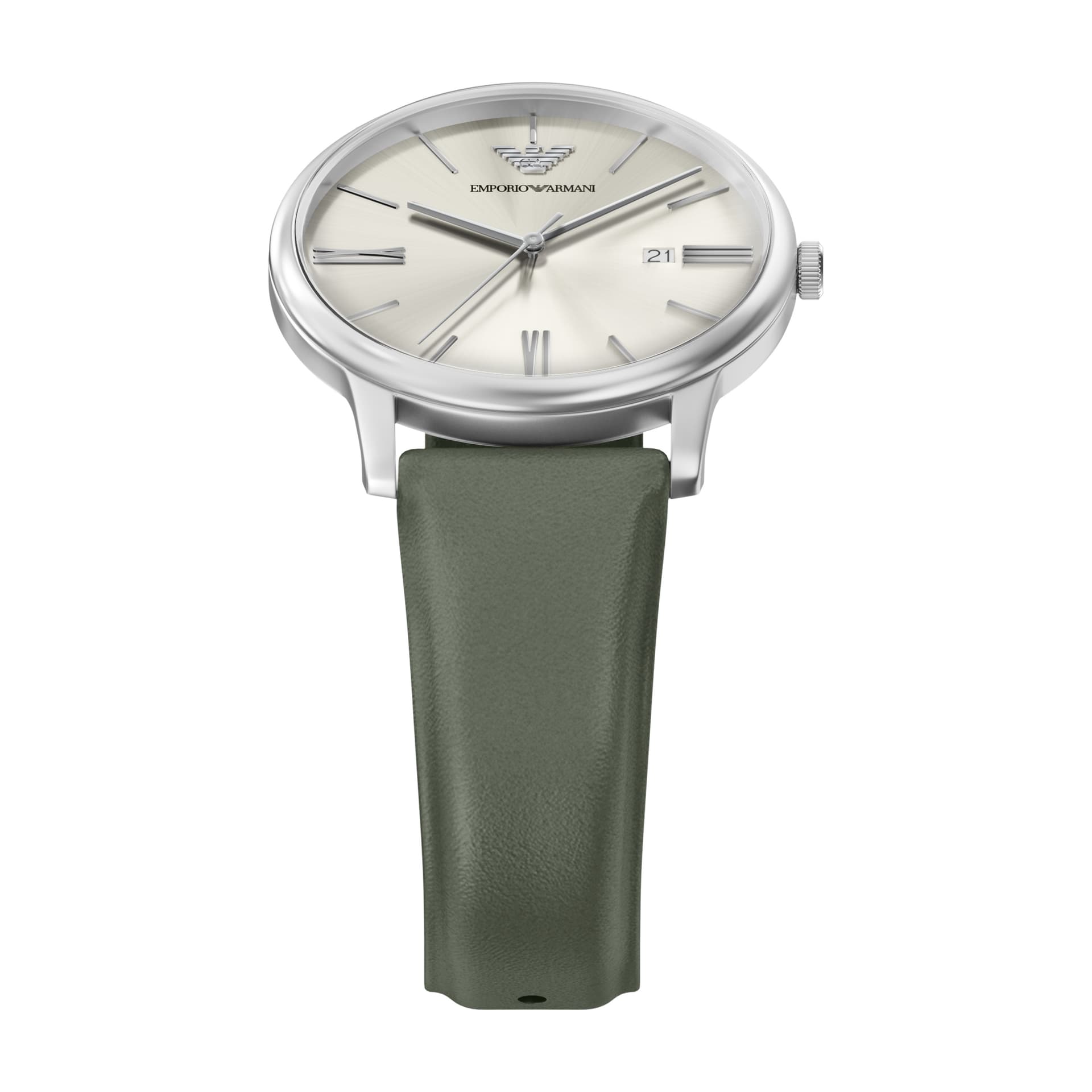 Механические часы EMPORIO ARMANI Кварцевый механизм Мужские часы 39 мм Белый - изображение 3
