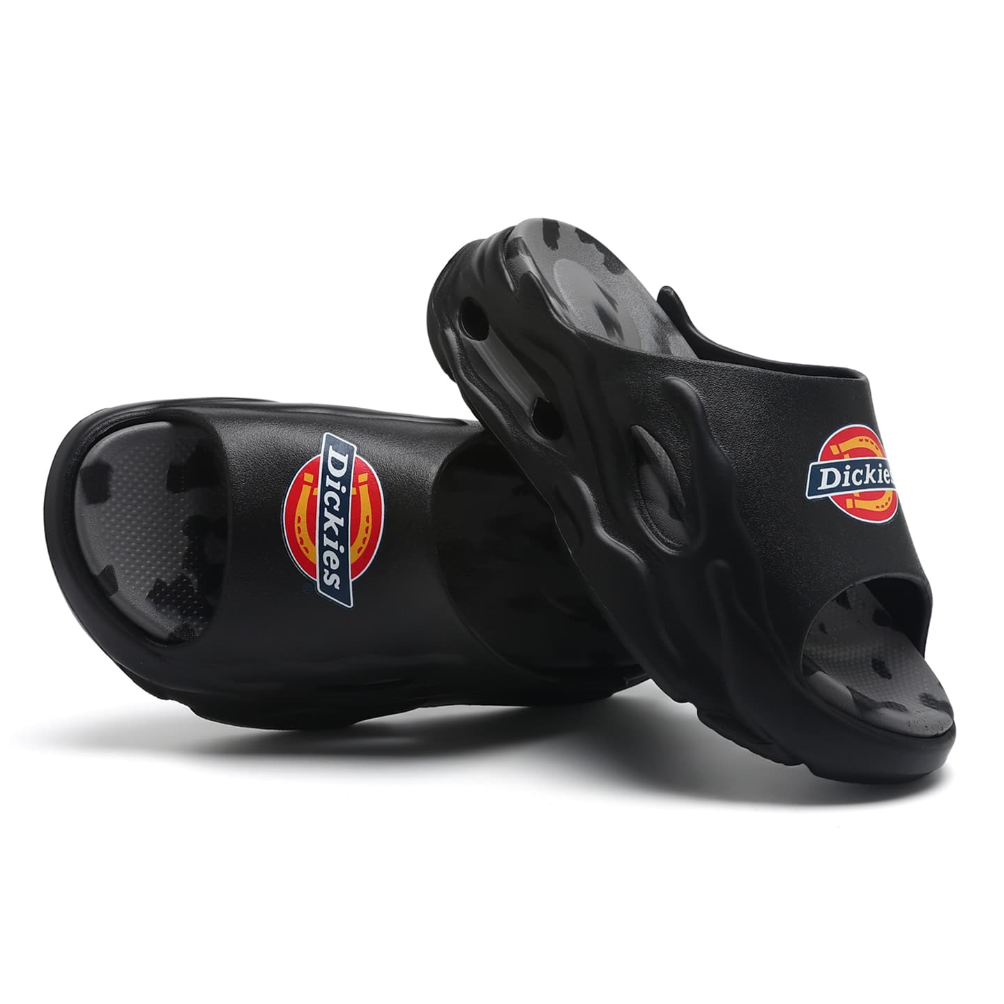 Сандалии Dickies Шлепанцы Black Gray Color Унисекс - изображение 4