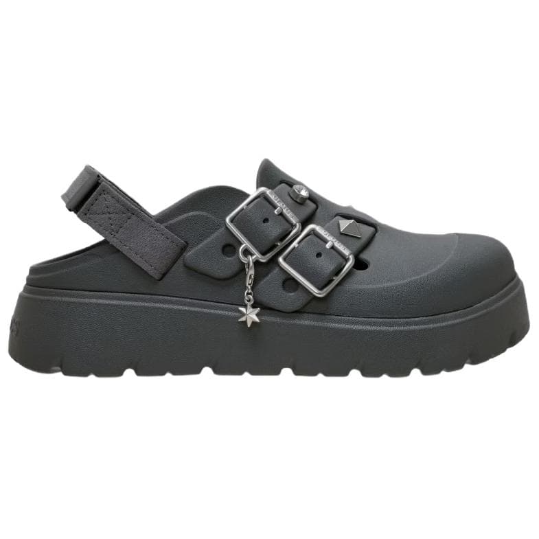 Сандалии Crocs Закрытые тапочки черные женские - изображение 2