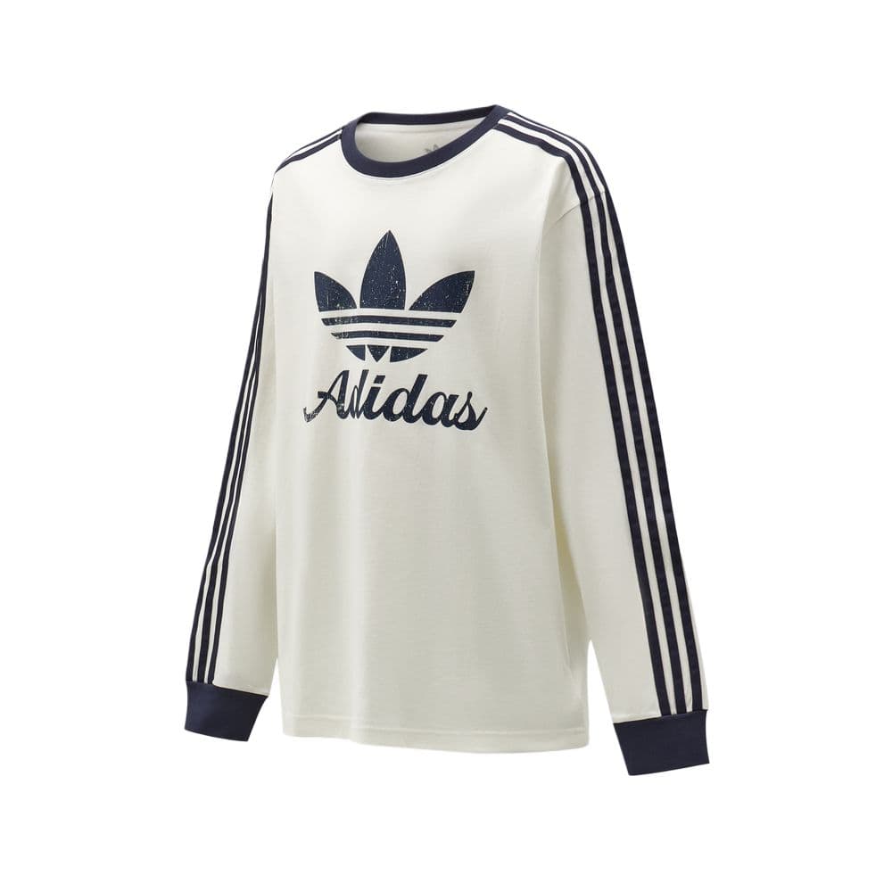 Футболка Adidas Originals Нефрит Белый Kids T-Рубашки - изображение 3