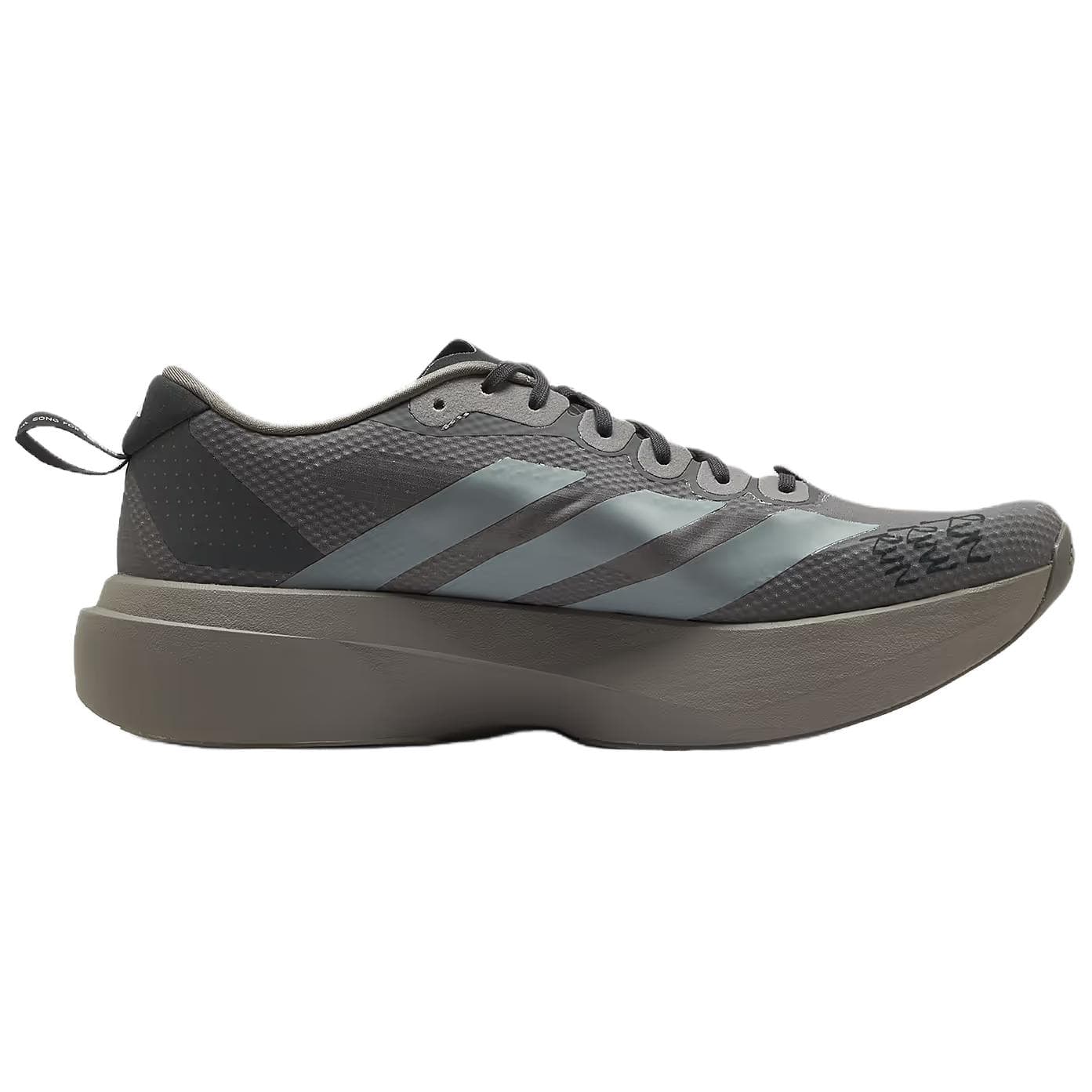 Кроссовки для бега Adidas Adizero Evo SL Беговые кроссовки Low Топ Серый Мужской - изображение 2