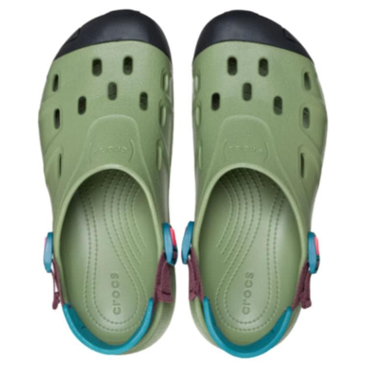 Сабо Crocs Wildness Sabo Rubber Unisex Green Crocs Wildness Sabo Рубиновый Унисекс Зеленый - изображение 4