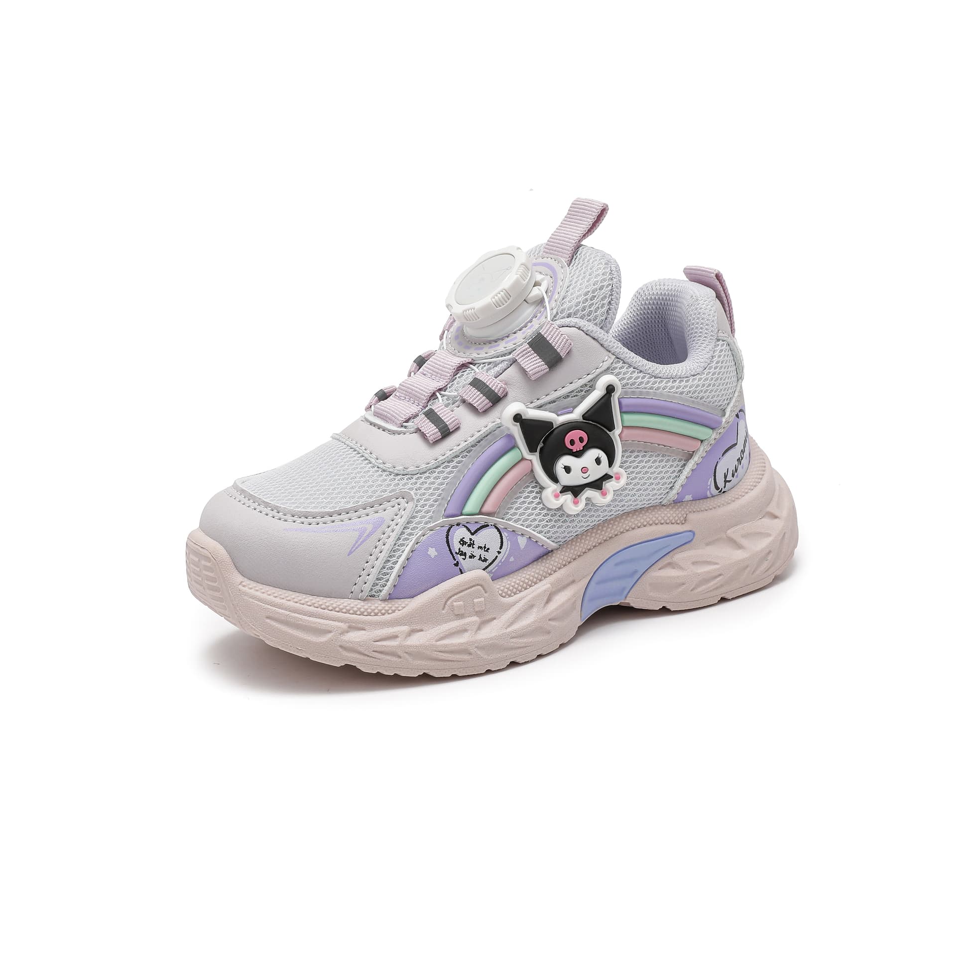 Кроссовки Санрио Kuromi Collection Детская повседневная обувь Low Топ Kids - изображение 3