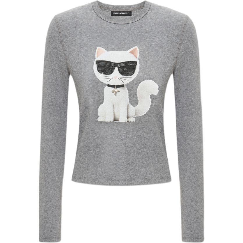 Футболка KARL LAGERFELD Белый Женские T-рубашки - изображение 2