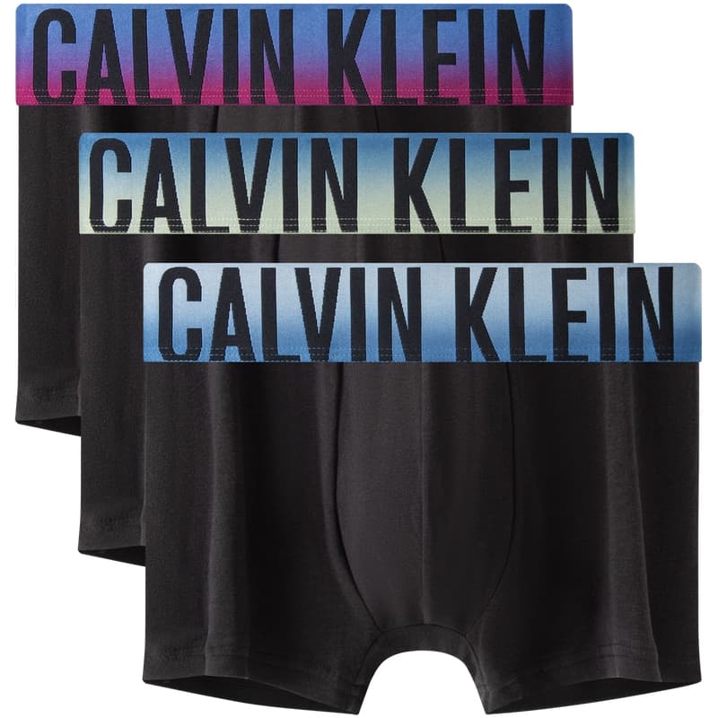 Трусы Calvin Klein 6M6 Сумерки Малиновый Черный Frosty Черный Прозрачный Остров Черный Мужские Боксеры - изображение 1