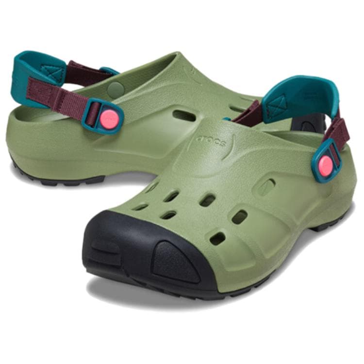 Сабо Crocs Wildness Sabo Rubber Unisex Green Crocs Wildness Sabo Рубиновый Унисекс Зеленый - изображение 3