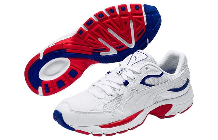 Кроссовки для бега PUMA Axis Plus 90s White Red - изображение 5