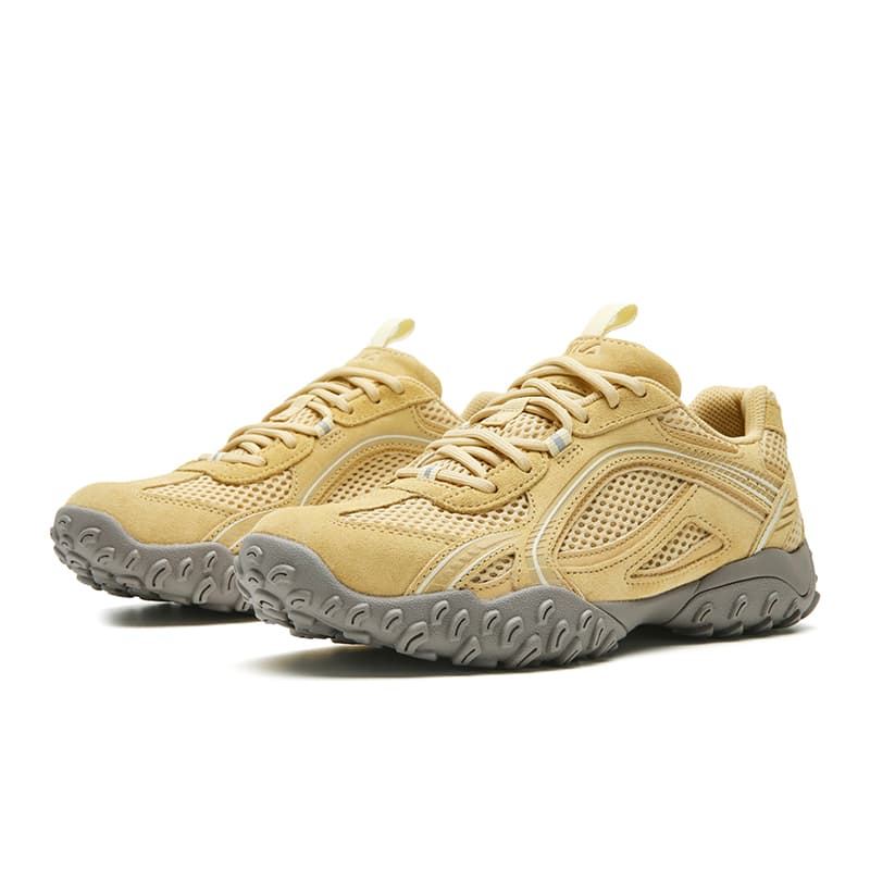 Кроссовки fila ORIGINALE Ballet Shoes Повседневная обувь Low Топ Пшенично-желтый Женские - изображение 3