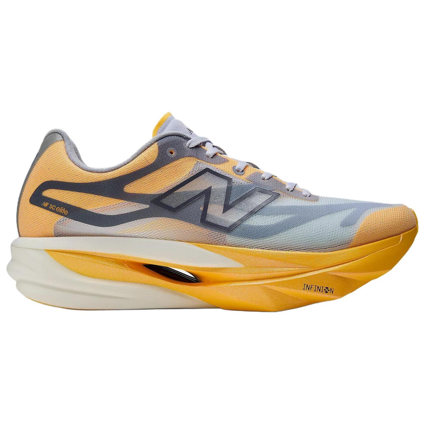 Кроссовки для бега new balance SuperComp Elite v6 Беговые кроссовки Low Топ Оранжевый синий Мужской - изображение 2