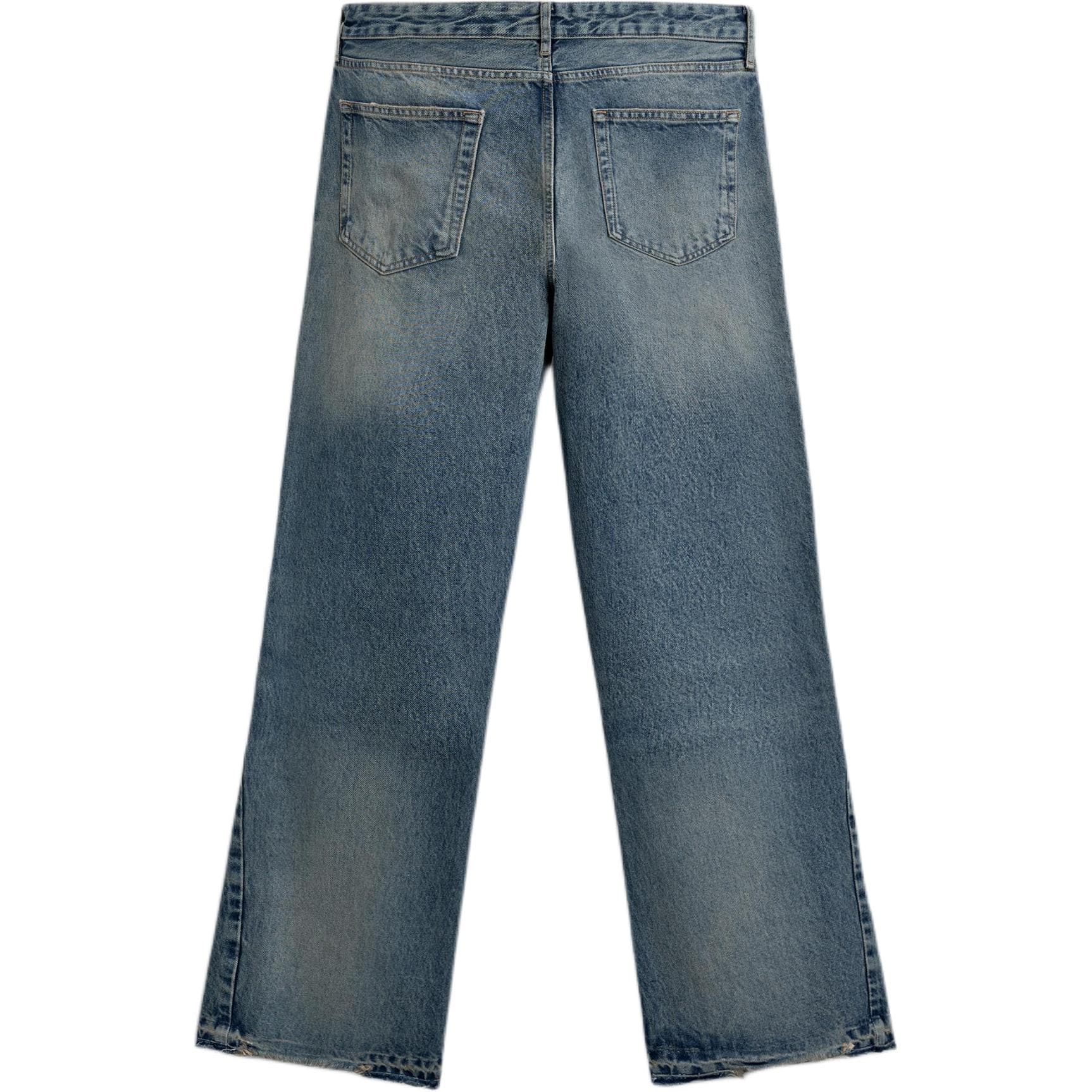 Штаны ZARA Medium Blue Men's Jeans ZARA Средне-синие мужские джинсы - изображение 2