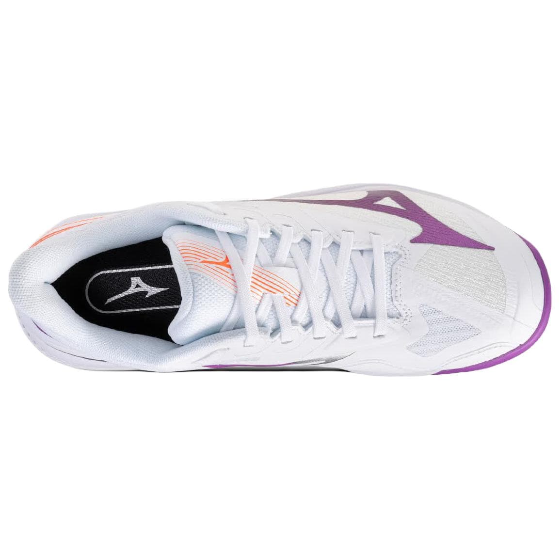 Кроссовки для тенниса Mizuno WAVE EXCEED COURT Теннисные кроссовки Низкий топ Белый фиолетовый Женские - изображение 5