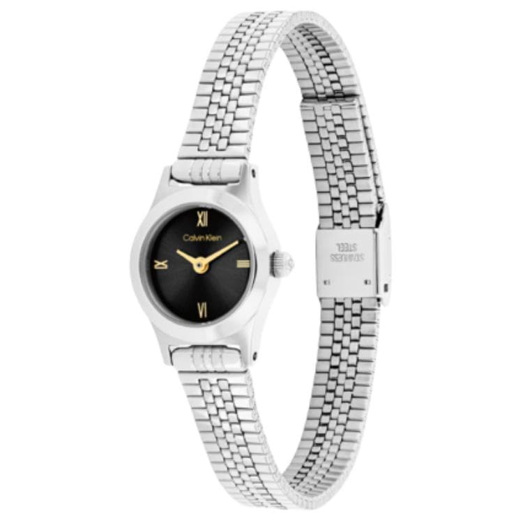 Механические часы Calvin Klein Кварцевый механизм Женские часы 18мм*18мм*6,1мм Черный - изображение 2