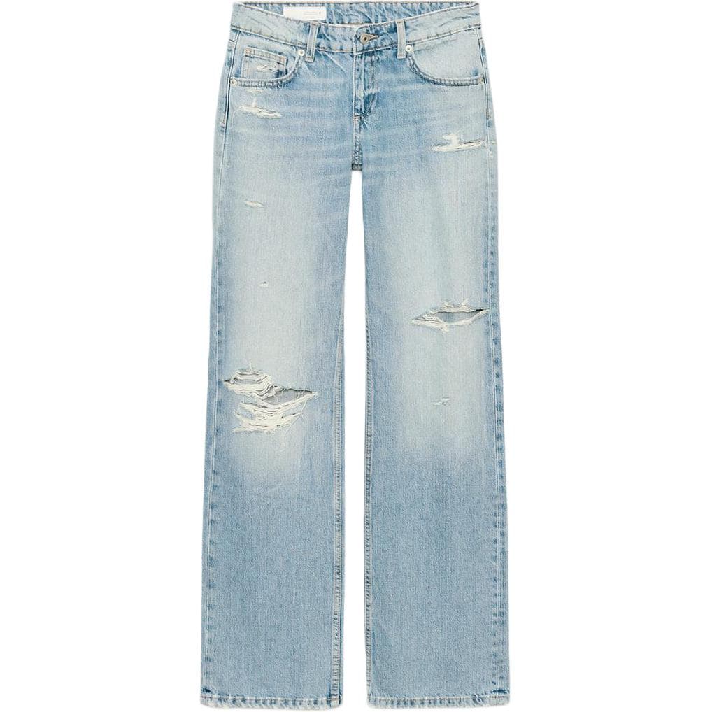Джинсы ZARA Trf Blue Women's Jeans ZARA Trf Синий Женские Джинсы - изображение 1