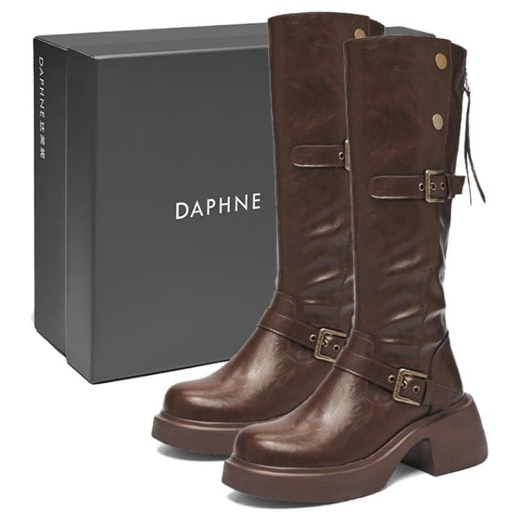 Ботинки Daphne Женские высокие сапоги - изображение 3