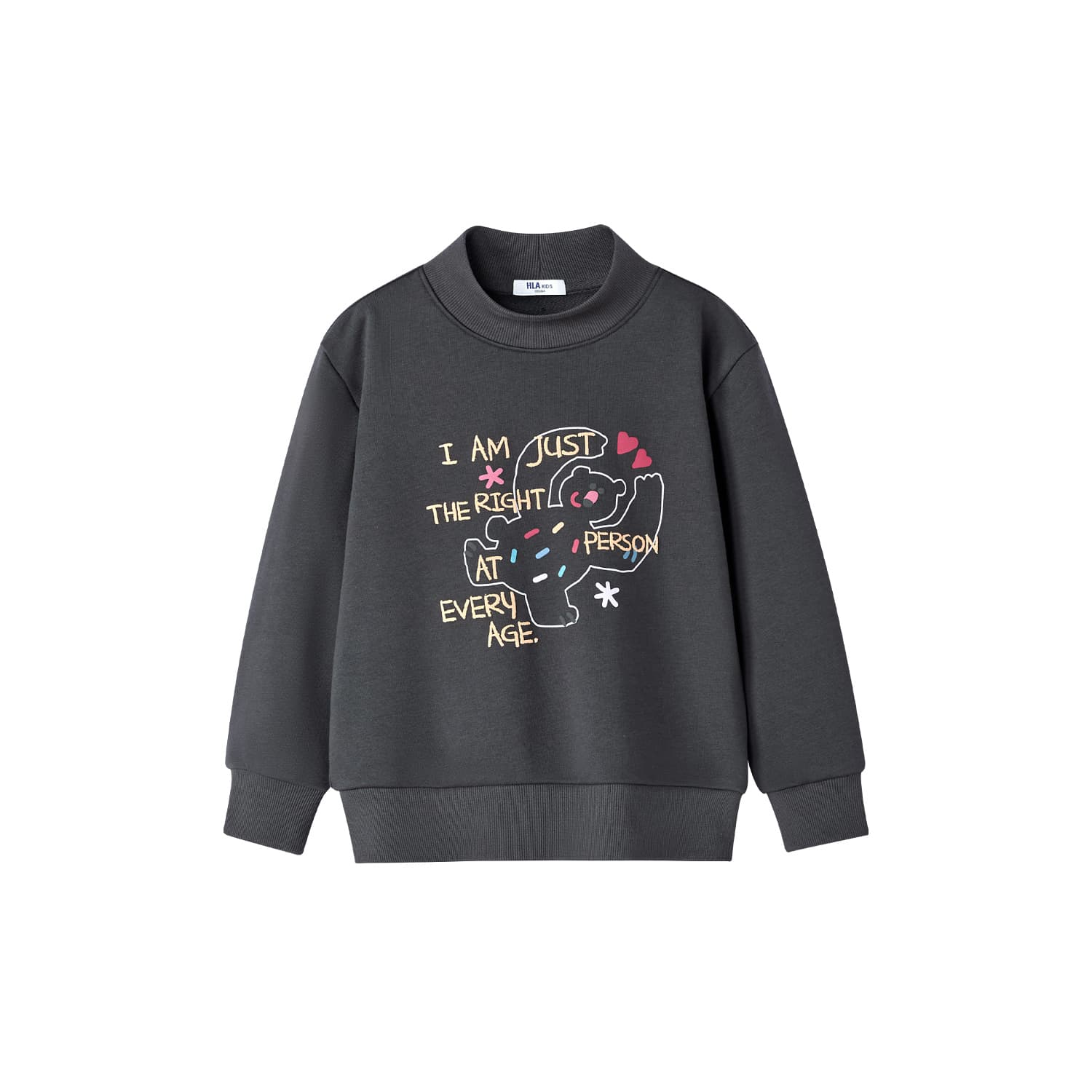 Кофта HLA Medium Gray 23 Kids Свитшоты - изображение 1