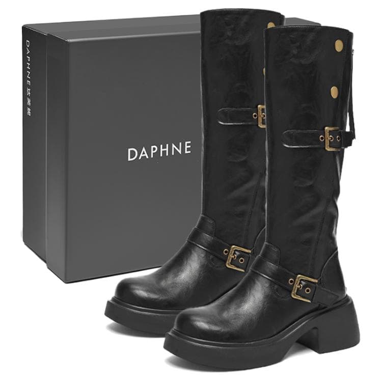 Ботинки Daphne Женские высокие сапоги - изображение 6