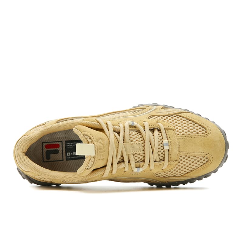 Кроссовки fila ORIGINALE Ballet Shoes Повседневная обувь Low Топ Пшенично-желтый Женские - изображение 4