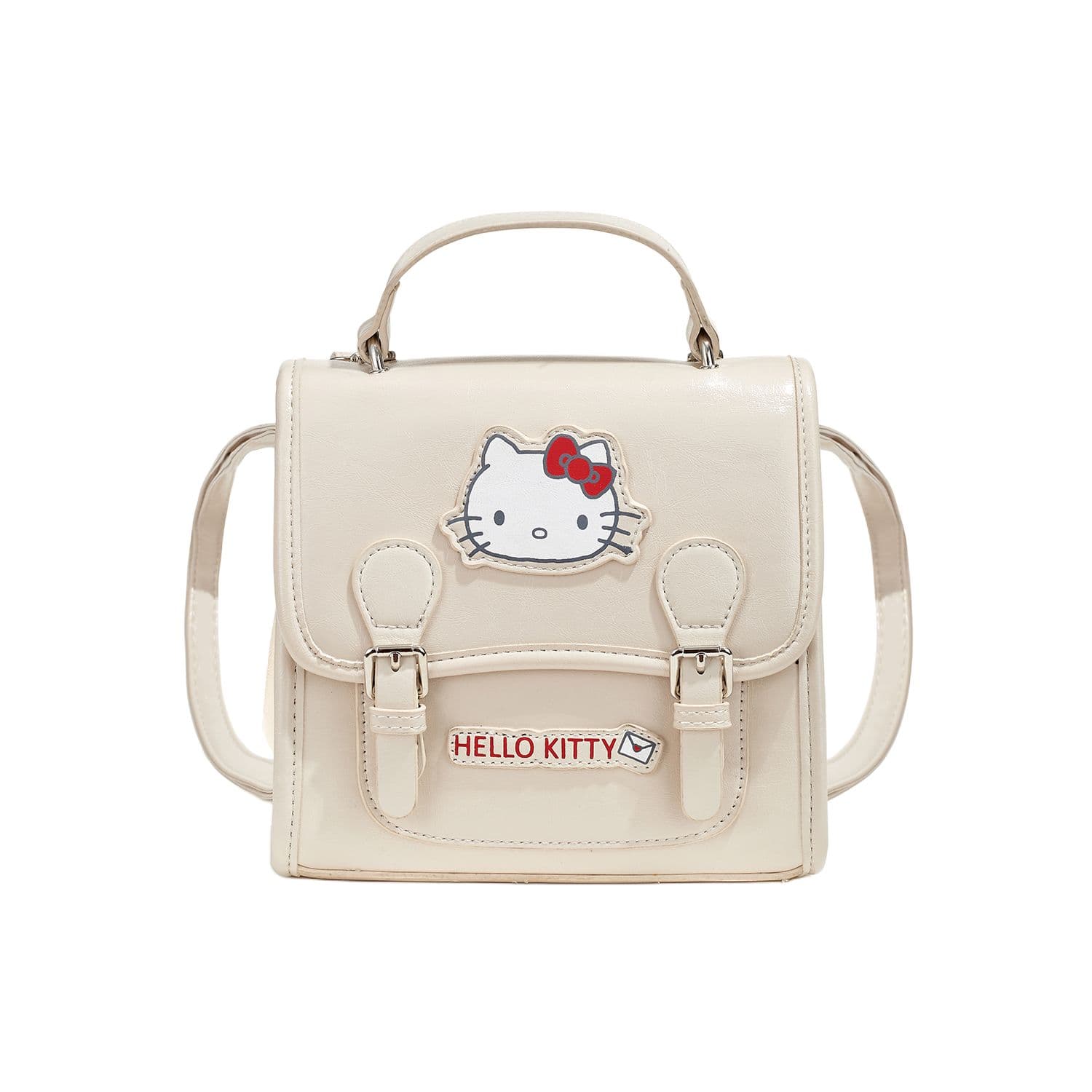 Рюкзак Sanrio Hello Kitty Синтетическая кожа Рюкзак Стандартный (Standard) Женский Молочный Белый - изображение 1