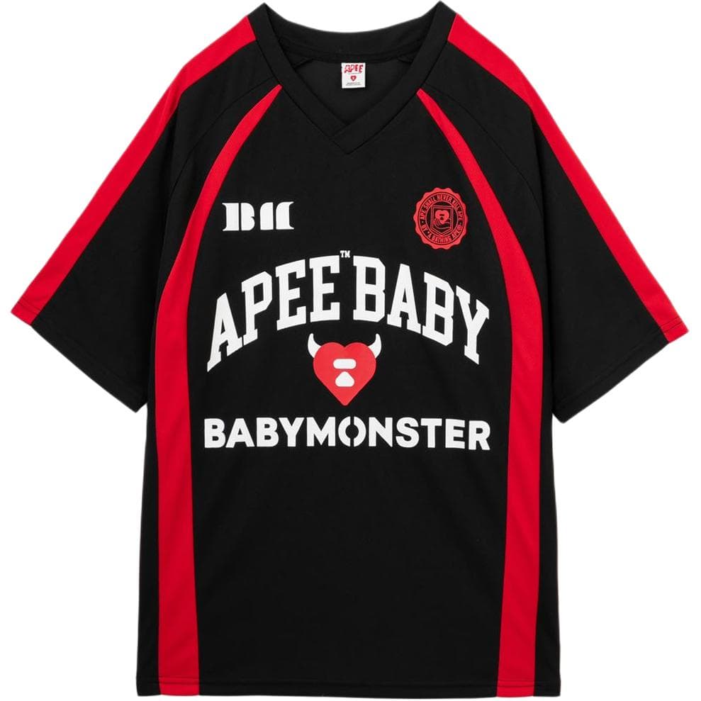 A BATHING APE Baby Monster Женские Футбольные Джерси - изображение 3