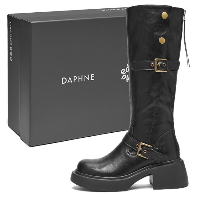 Ботинки Daphne Женские высокие сапоги - изображение 4